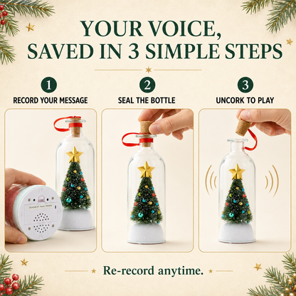 Brankson™ Record-a-Message Christmas Tree