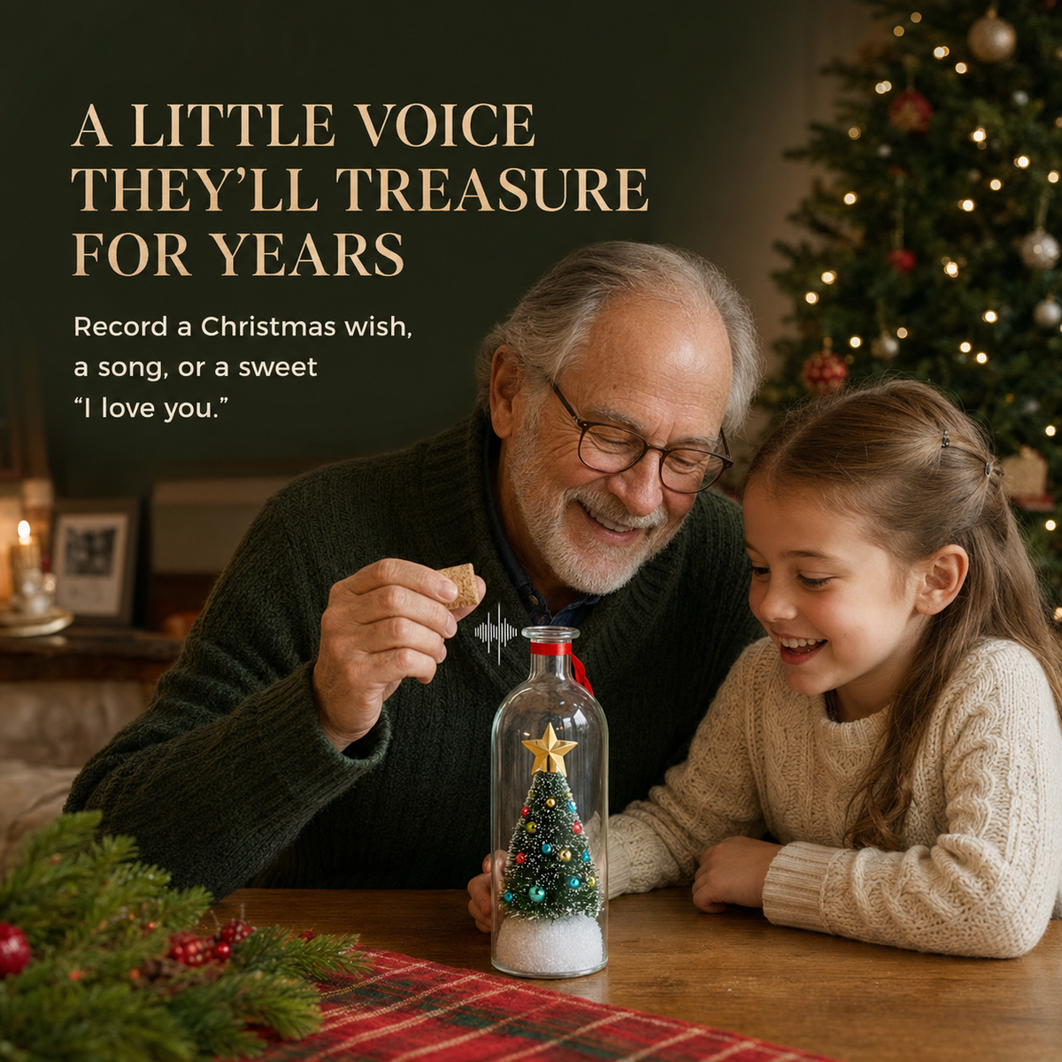 Brankson™ Record-a-Message Christmas Tree