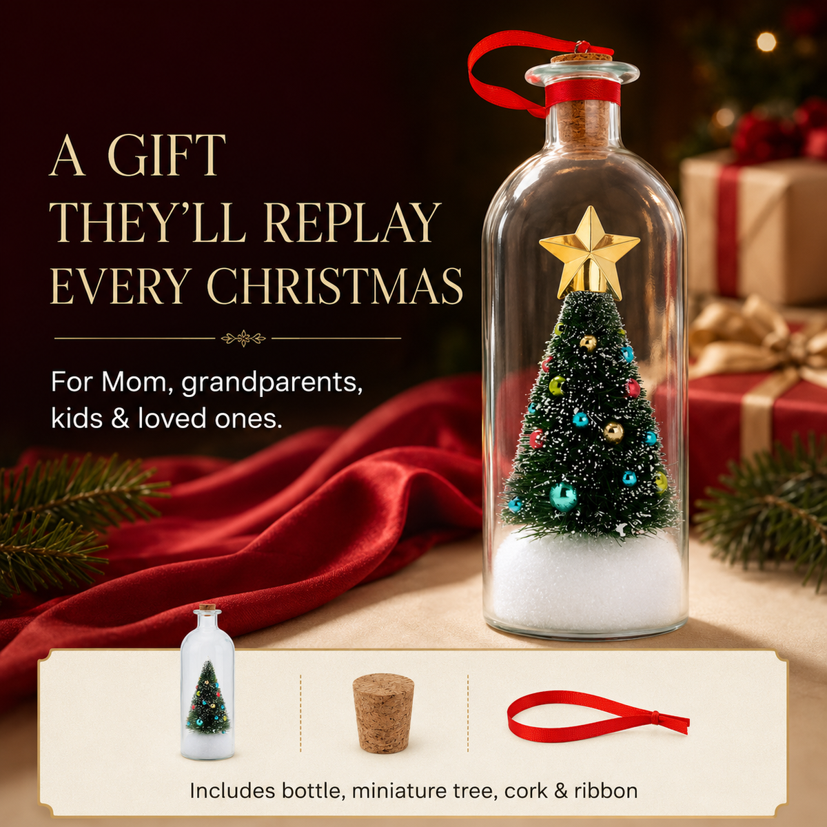 Brankson™ Record-a-Message Christmas Tree