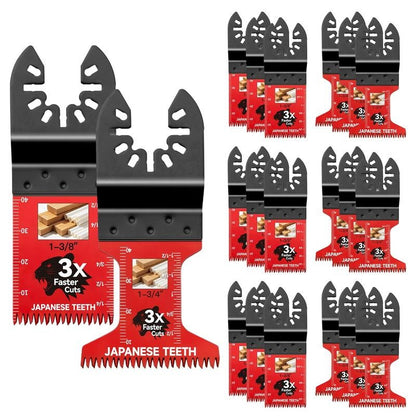 Brankson™ Japanese-Tooth Oscillating Saw Blade Set