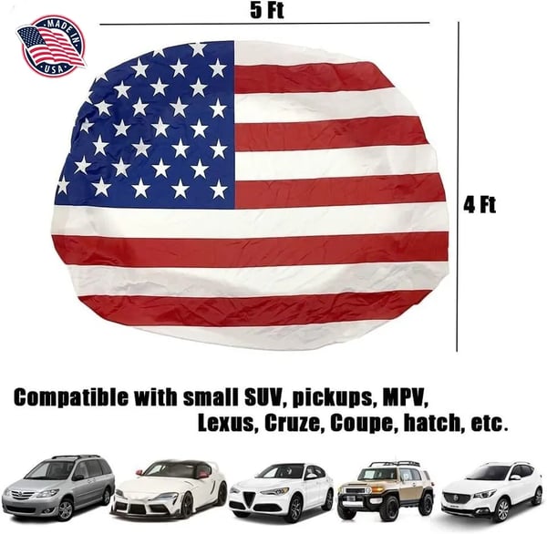 Brankson™ 🎉Hot Sale🔥American Car Hood Flag🦅