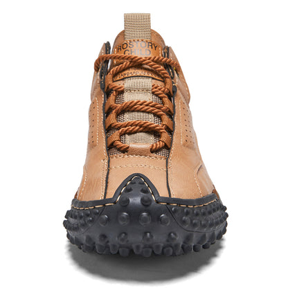 Brankson™ Men’s Vintage Leather Hiking Shoes with Arch Support