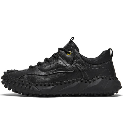Brankson™ Men’s Vintage Leather Hiking Shoes with Arch Support