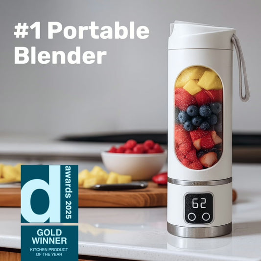 Blend Fresh Smoothies in Seconds and Clean Up Just as Fast