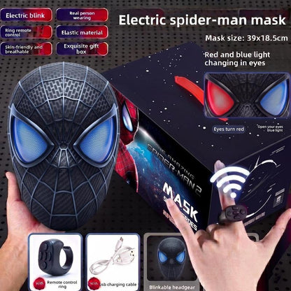 Brankson™ Spidey Light-Up Mask with Remote Ring
