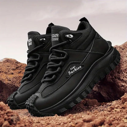 Brankson™ Men’s Waterproof Work Boots – Puncture-Proof & Arch Support