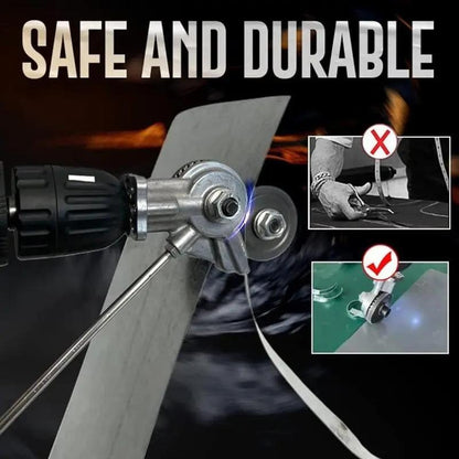Brankson™ Electric Drill Sheet Metal Cutter for Steel & Aluminum