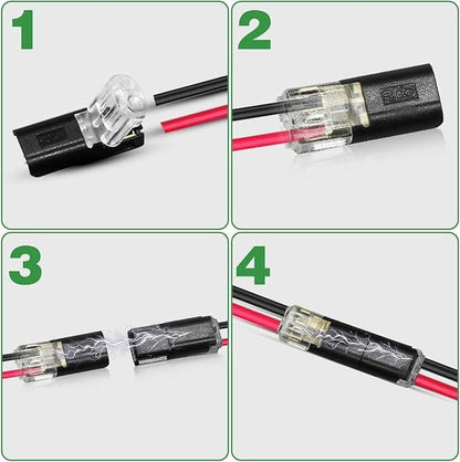 Brankson™ 2-Pin Universal Wire Connectors