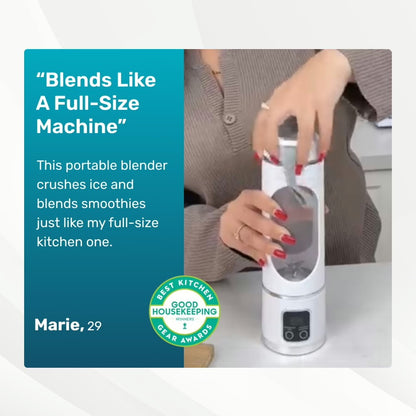 Blend Fresh Smoothies in Seconds and Clean Up Just as Fast