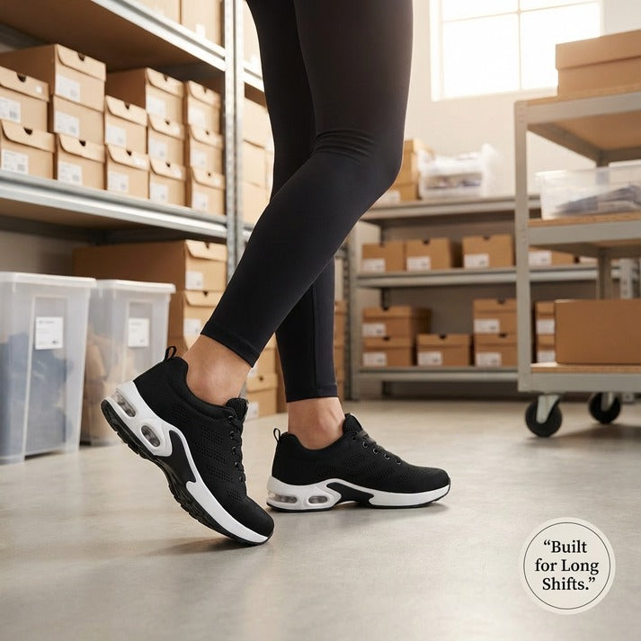 Orthora™ Pro — 12-Hour Shift Shoes for All-Day Foot, Knee & Back Pain Relief