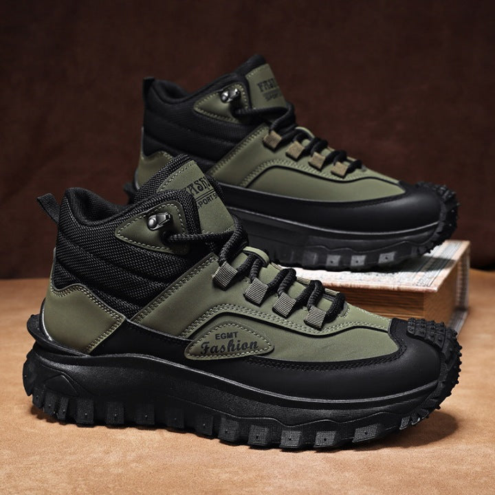 Brankson™ Men’s Waterproof Work Boots – Puncture-Proof & Arch Support