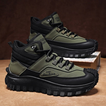 Brankson™ Men’s Waterproof Work Boots – Puncture-Proof & Arch Support
