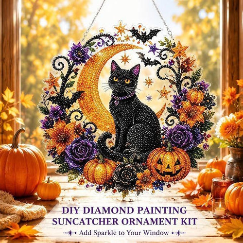 Brankson™ Halloween Diamond Painting Suncatcher Kit