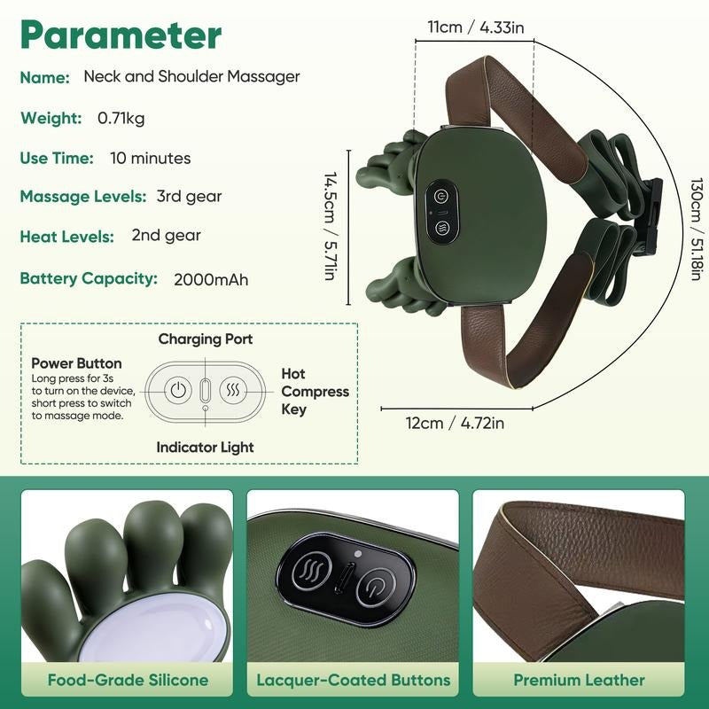 Brankson™ Neck Shoulder Massager
