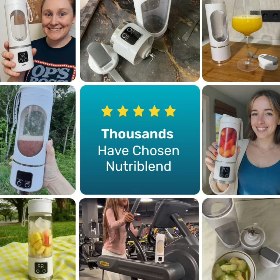 Blend Fresh Smoothies in Seconds and Clean Up Just as Fast
