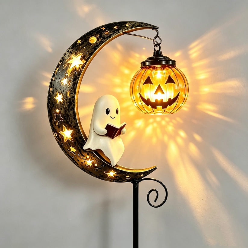 Brankson™ Pumpkin Moon Garden Stake Light 🎃
