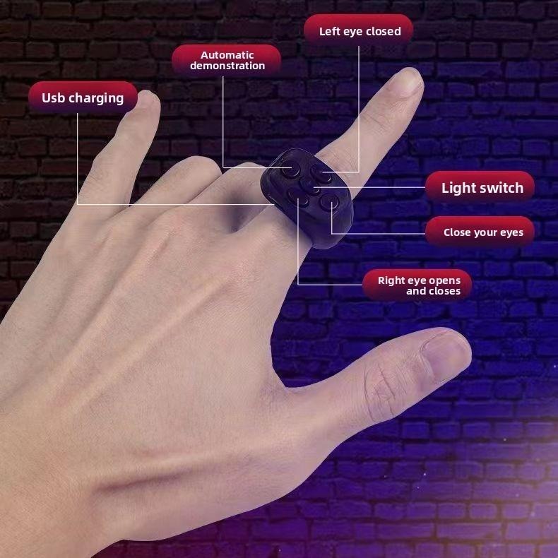 Brankson™ Spidey Light-Up Mask with Remote Ring