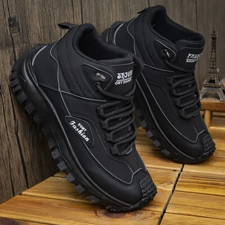 Brankson™ Men’s Waterproof Work Boots – Puncture-Proof & Arch Support