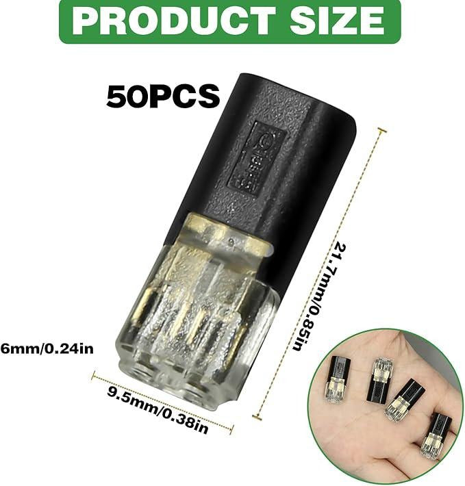 Brankson™ 2-Pin Universal Wire Connectors