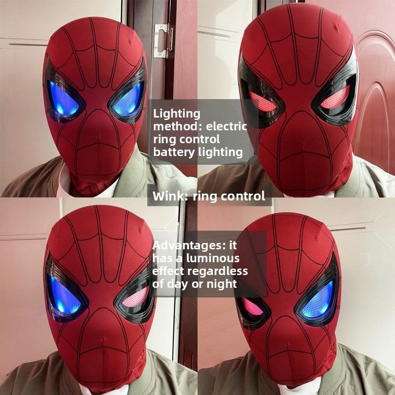 Brankson™ Spidey Light-Up Mask with Remote Ring