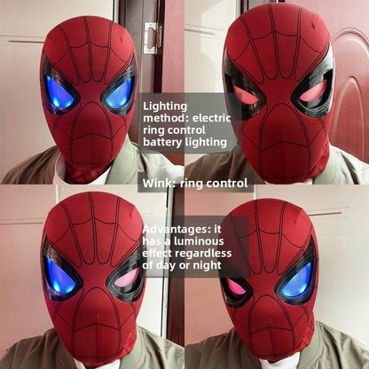 Brankson™ Spidey Light-Up Mask with Remote Ring