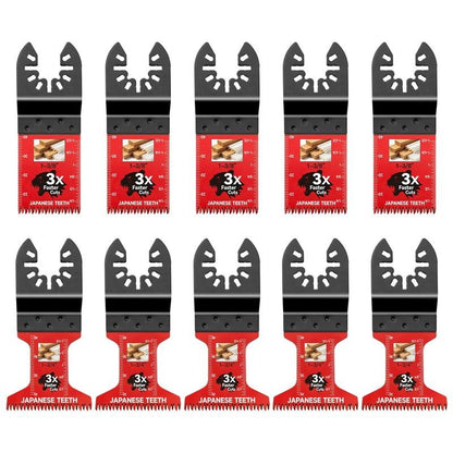 Brankson™ Japanese-Tooth Oscillating Saw Blade Set