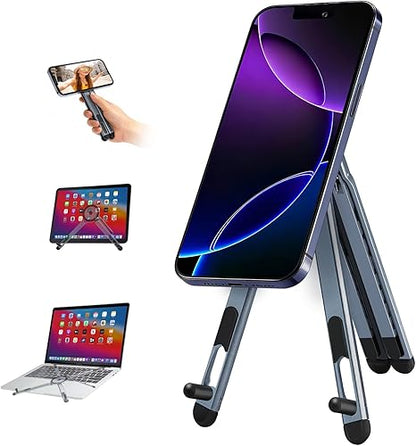 Brankson™ 3-in-1 Foldable Magnetic Stand for Phone, Tablet & Laptop