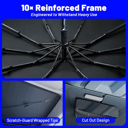 Brankson™ 2026 Upgraded Car Windshield Sun Shade Umbrella
