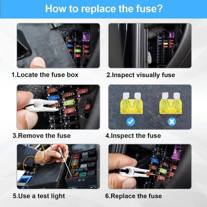 Brankson™ 306PCS Car Blade Fuse Kit