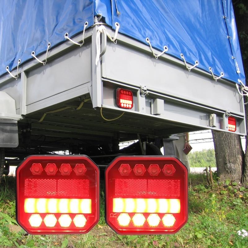 Brankson™ Wireless Magnetic LED Trailer Light Kit