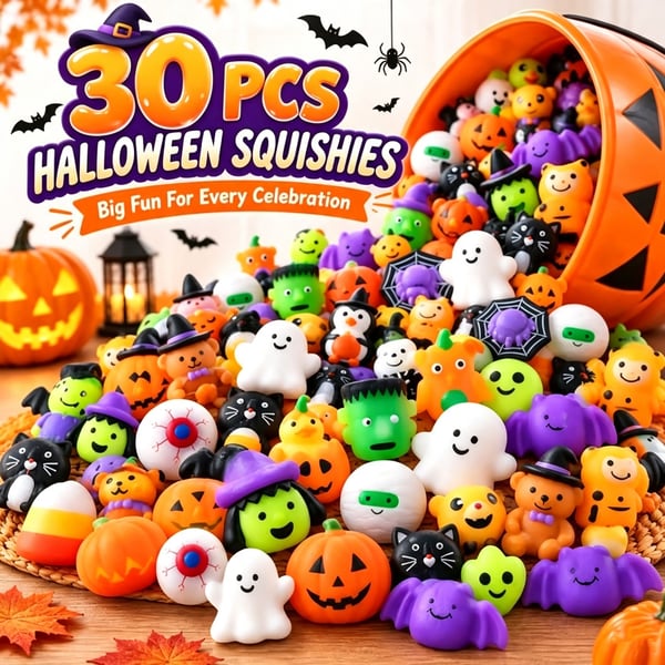 Brankson™ 30PCS Halloween Mochi Squishy Toys  🎃