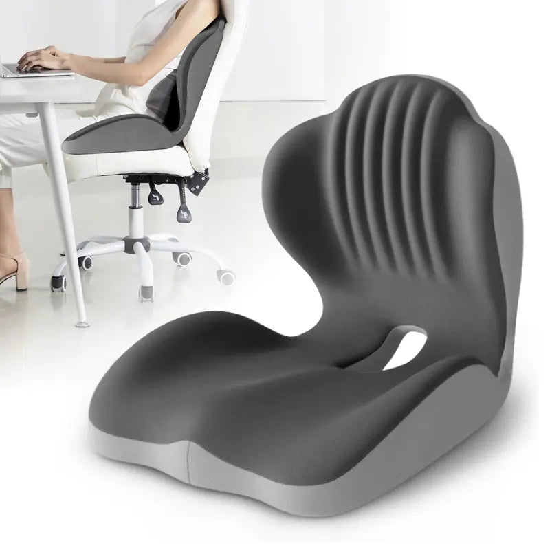 Brankson™ Memory Foam Seat Cushion & Lumbar Support for Pain Relief