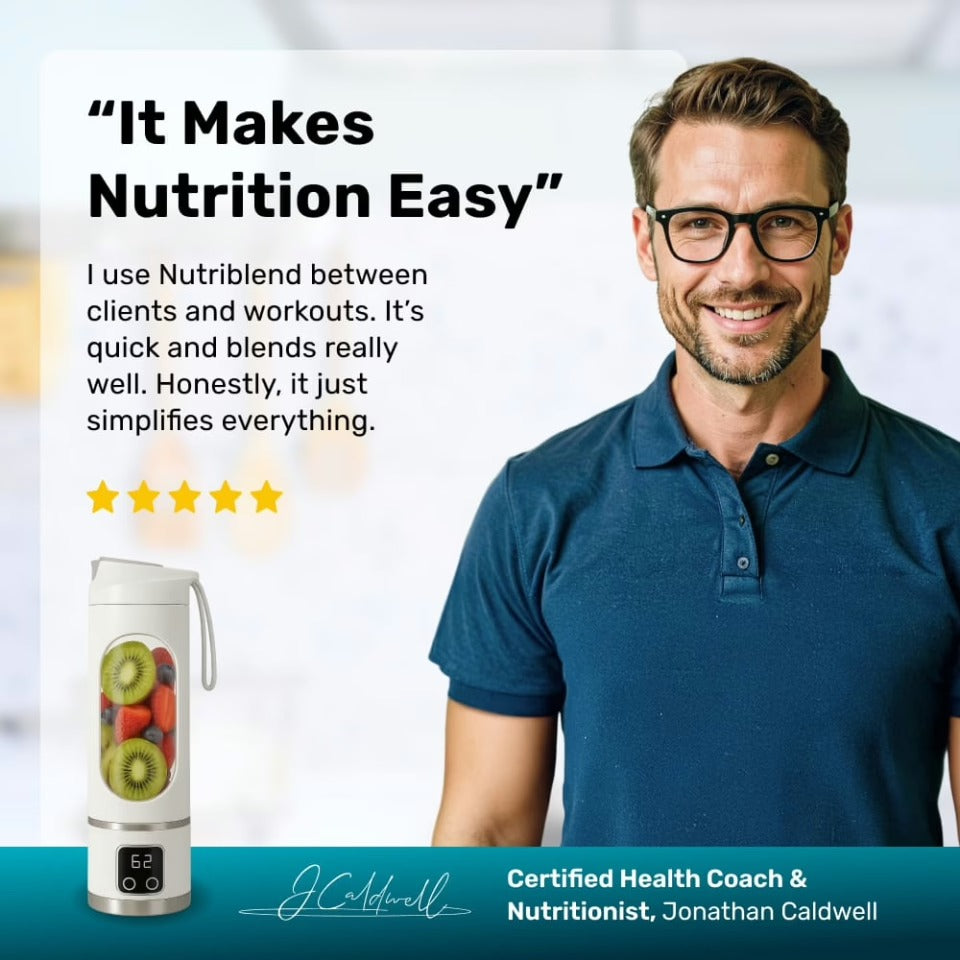 Blend Fresh Smoothies in Seconds and Clean Up Just as Fast