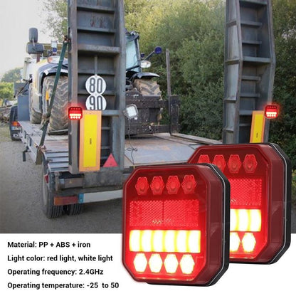 Brankson™ Wireless Magnetic LED Trailer Light Kit
