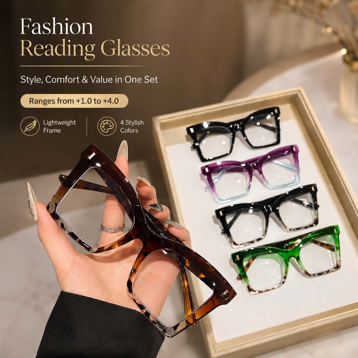 Brankson™ Reading Glasses