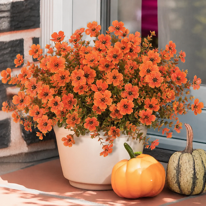 Brankson™ 🍂 Fall Artificial Flowers 🎃 Halloween Decor 🌼