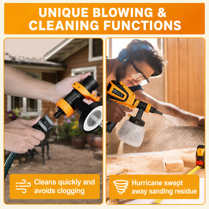 Brankson™ HVLP Electric Paint Sprayer 700W