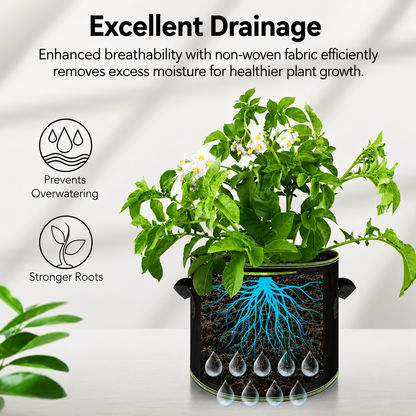 Brankson™ 5 Gallon Grow Bags