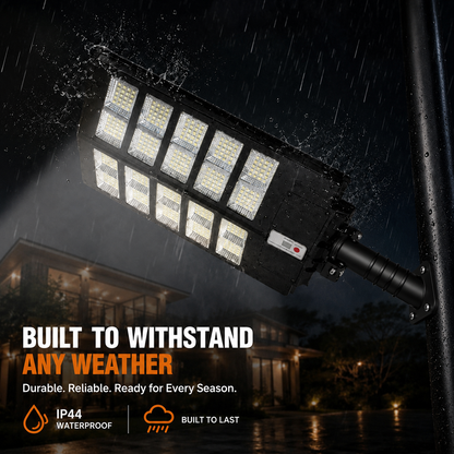 Brankson™ Industrial Size Solar Street Light.