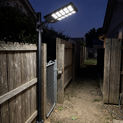 Brankson™ Industrial Size Solar Street Light.