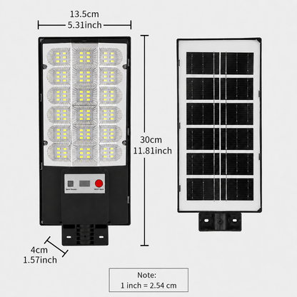 Brankson™ Industrial Size Solar Street Light.