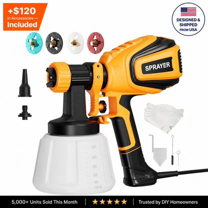 Brankson™ HVLP Electric Paint Sprayer 700W