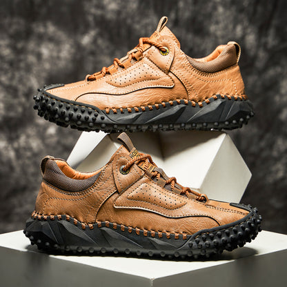 Brankson™ Men’s Vintage Leather Hiking Shoes with Arch Support