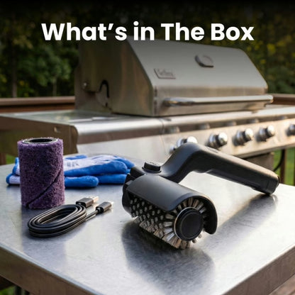 Clean Your Grill in 60 Seconds with an Electric BBQ Cleaner
