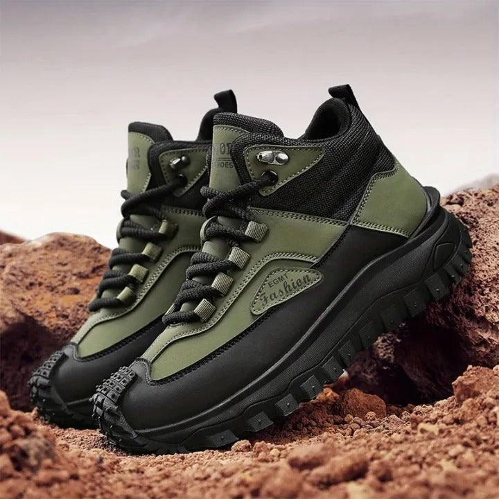 Brankson™ Men’s Waterproof Work Boots – Puncture-Proof & Arch Support