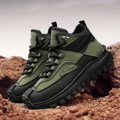 Brankson™ Men’s Waterproof Work Boots – Puncture-Proof & Arch Support