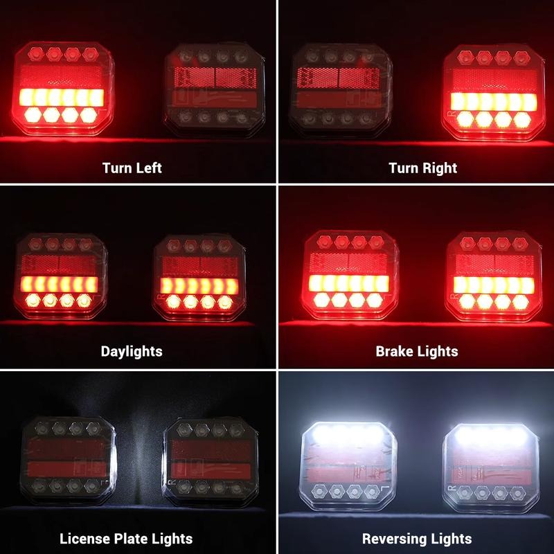 Brankson™ Wireless Magnetic LED Trailer Light Kit