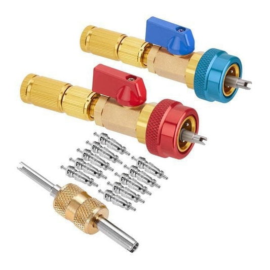 Brankson™ Professional AC Valve Core Remover & Installer Kit