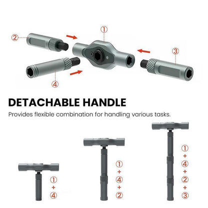 Brankson™ Multifunction Ratchet Set - 24 in 1