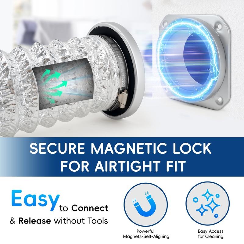 Brankson™ Magnetic Dryer Vent Connector Kit